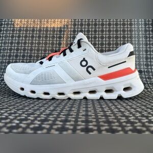On Running Women's Athletic Shoes - White and Coral